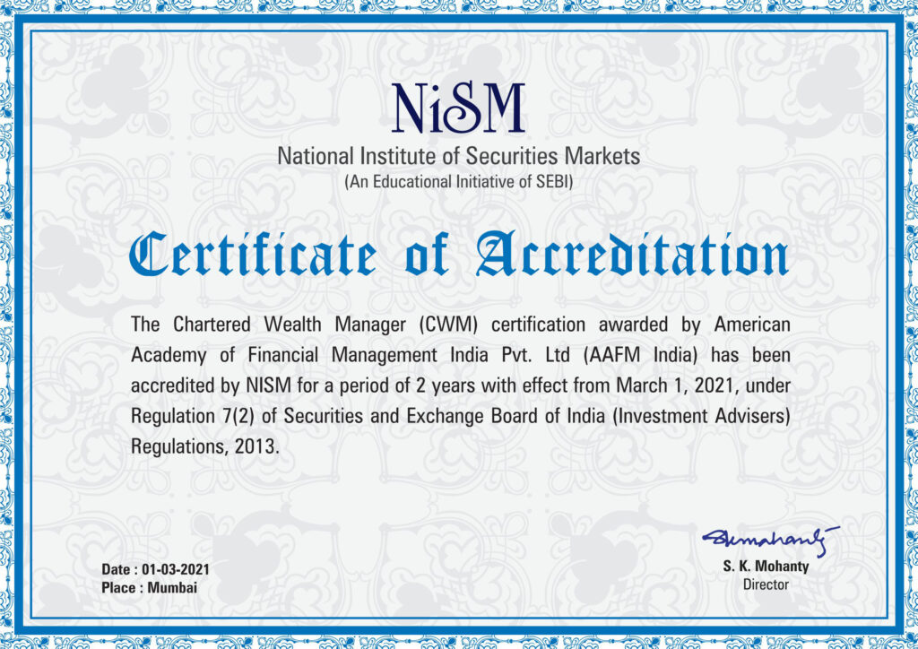 NISM certificate