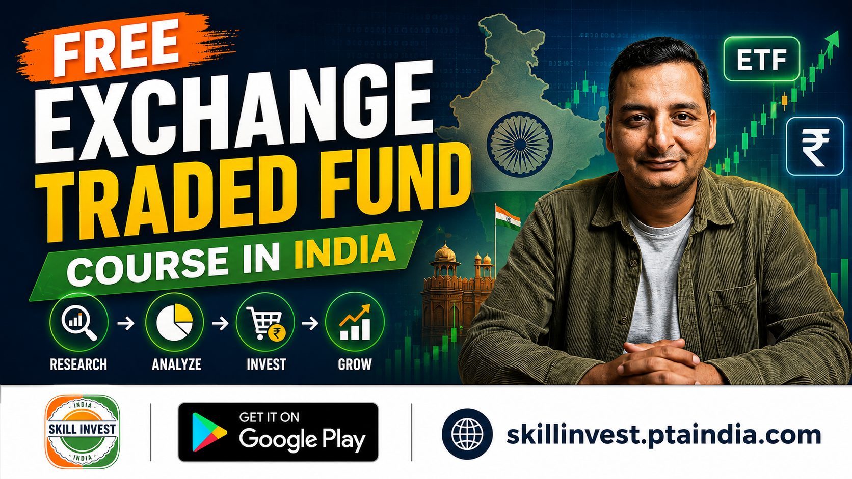 Free Exchange Traded Fund Course in India