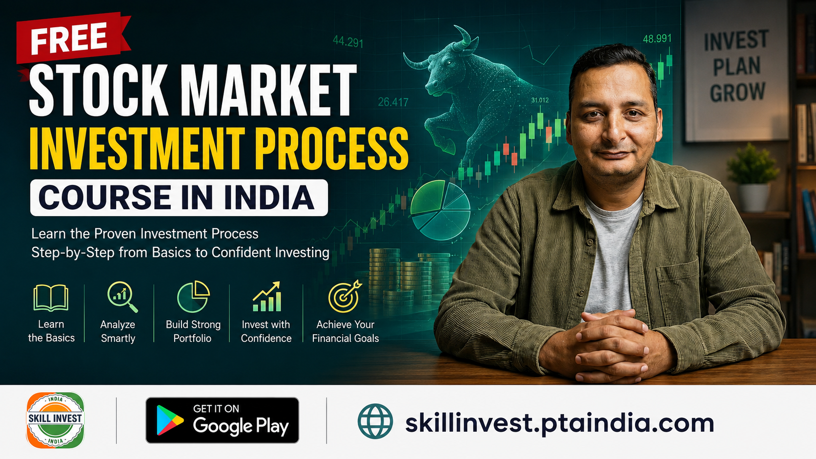 Free Stock Market Investment Process Course in India
