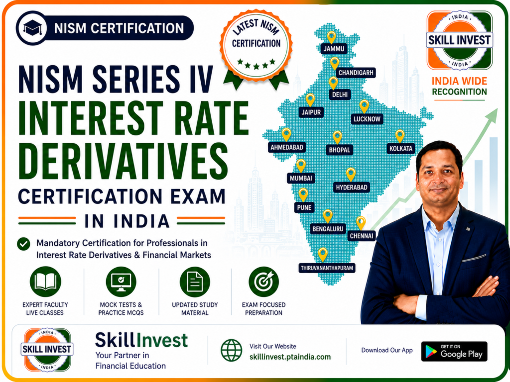 NISM Series IV Interest Rate Derivatives Exam in India