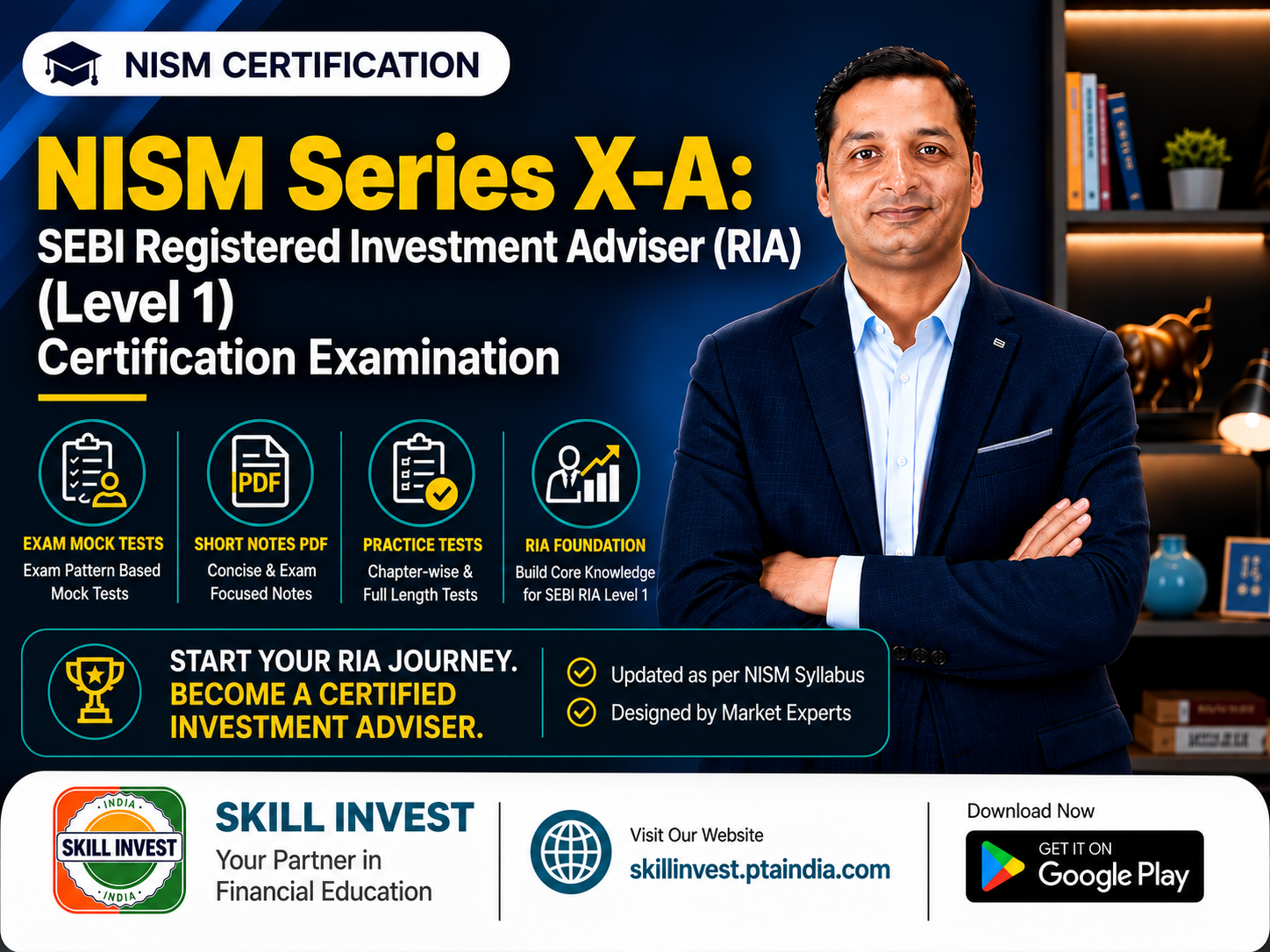 NISM Series XA SEBI Registered Investment Adviser (RIA) Level 1 Certification Examination