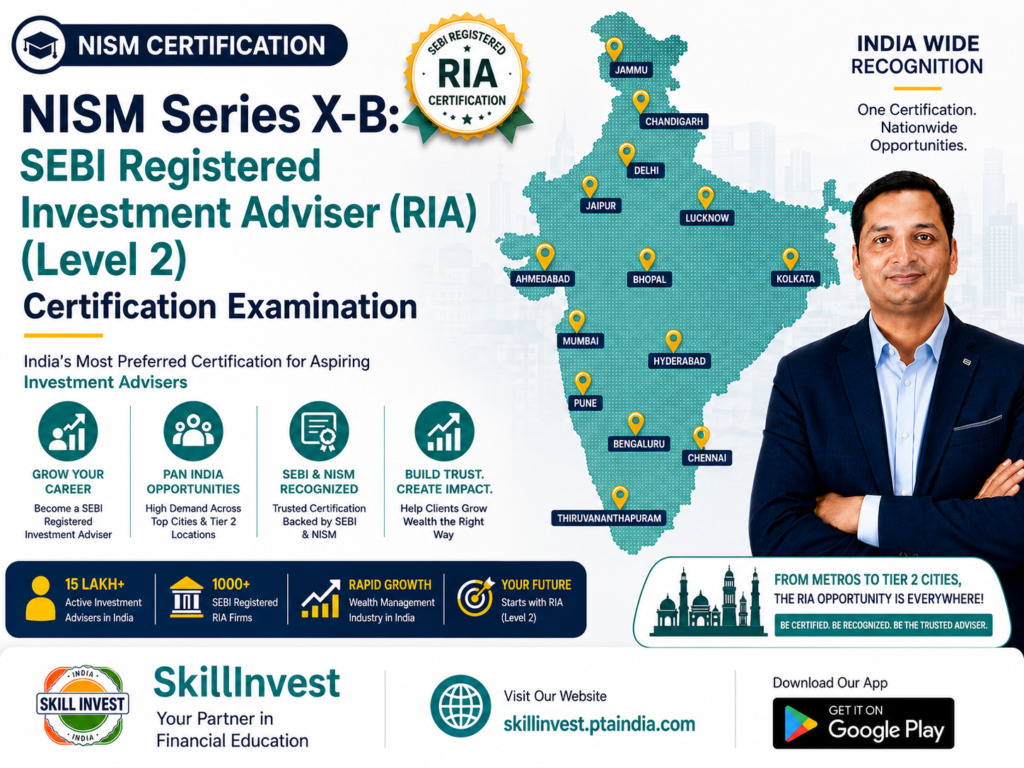 NISM Series XB SEBI Registered Investment Adviser (RIA) Level 2 Certification Exam