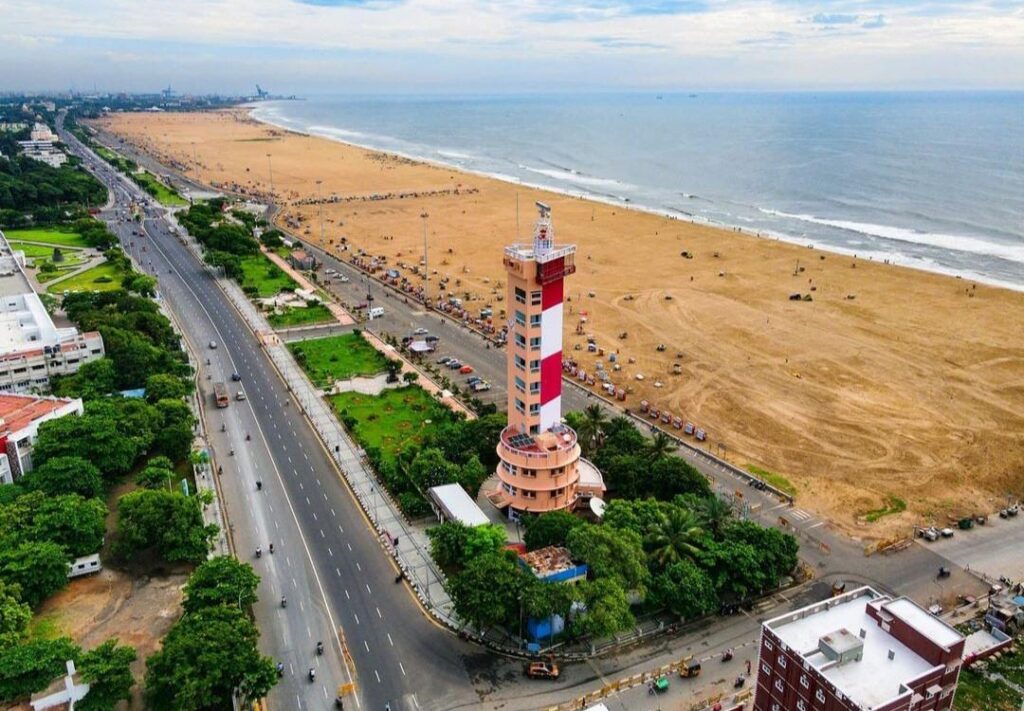 Marina Beach, Chennai, Tamil Nadu